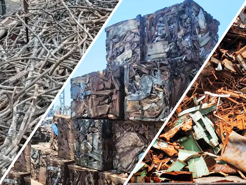 HMS 1&2 Scrap Metal Compression