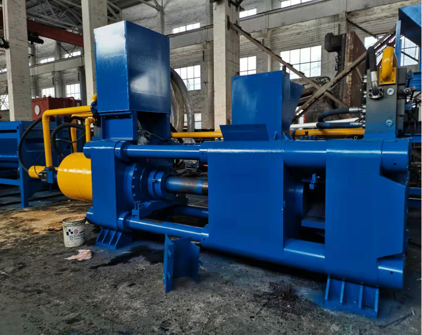 On the role of metal chip press in the recycling of metal chips